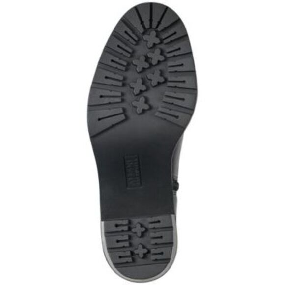 ALFANI Womens Black Puffer Belcalise Almond Toe Block Heel Boots Shoes 9 M - Picture 4 of 4